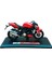 Meritori Ducati Kawasaki H2R Motosiklet R1 Model Simülasyon Alaşım Motosiklet Süs Koleksiyonu (Yurt Dışından) 1