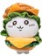 20CM Doğum Günü Hediyesi Bebek Burger Peluş Bebek Süper Sevimli Bebekler Hediyeler (Yurt Dışından) 1
