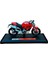 Meritori Ducati Kawasaki H2R Motosiklet R1 Model Simülasyon Alaşım Motosiklet Süs Koleksiyonu (Yurt Dışından) 1