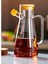 Salkım 900 ml Bambu Kapaklı Cam Yağdanlık ROYALEKS-CLKN-1800 1