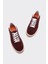 Morpy Bordo Süet Deri Kadın Sneaker 4
