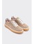 Morpy Bej Süet Deri Kadın Sneaker 3
