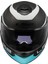 Strobe 2 Vıctory Mat Tıtanıum-Beyaz-Metal Mavi Kask 4