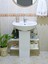 Banyo Dolabı, Düzenleyici Dolap, Lavabo Altı Kapama Kutusu ,beyaz, Asudehome 1