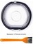 Dyson Elektrikli Süpürge Için Uygun V7V8 Ince Çöp Kutusu Şeffaf Kova Kapağı Aksesuarları V7V8 Toz Kovası Alt Kapak (Yurt Dışından) 2