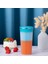 Elektrikli Blender Taşınabilir Meyve Sıkacağı 6 Bıçaklı USB Şarj Edilebilir Meyve Karıştırıcı Dak Smoothie Maker Mutfak Robotu Makinesi (Pembe) (Yurt Dışından) 2