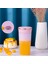 Elektrikli Blender Taşınabilir Meyve Sıkacağı 6 Bıçaklı USB Şarj Edilebilir Meyve Karıştırıcı Dak Smoothie Maker Mutfak Robotu Makinesi (Pembe) (Yurt Dışından) 3