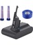 Dyson V7 Hayvan/ekstra/mutlak/tetikli Elektrikli Süpürgeler Için V7 Pil Adaptörünü + 2xpre-Filter + Arka Filtre 21.6V'YI Değiştirin (Yurt Dışından) 3