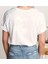 Kadın V Yaka Baskılı Siyah/beyaz Salaş Oversize T-Shirt 2
