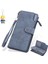 Erkek Cüzdan Moda Çoklu Kart Yuvası Fermuar Toka Clutch (Yurt Dışından) 1