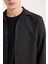 Slim Fit Dar Kesim Pamuklu Basic Düz Uzun Kollu Gömlek A4644AX25SP 5