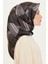 Geometrik Desenli Twill Saf İpek Eşarp 9218D 83 81 2