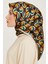 Geometrik Desenli Twill Saf İpek Eşarp 9219D 31 3
