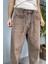 Ip Kemerli Rahat Kesim Baggy Kot Pantolon 3