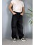 Ip Kemerli Rahat Kesim Baggy Kot Pantolon 2