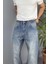 Ip Kemerli Rahat Kesim Baggy Kot Pantolon 5