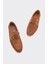 Baller Taba Süet Deri Kadın Loafer 4