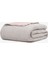 Koza Pamuk Bebek Yorganı Açık Gri / Pembe 97X127 2