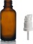 30 ml Kahverengi Cam Serum Pompalı Şişe 24 Adet 1