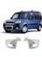 Fiat Doblo Uyumlu 2010-2021 Ayna Kapağı 2 Parça Abs Krom Kaplama 1