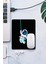 Sonictouch Astronot Temalı Siyah Pürüzsüz Yüzey Kaymaz Taban Dikişsiz Kenar Gamer Oyuncu Mouse Pad 19X23CM 1