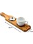Ahşap Saplı Kaşıklı Kahve Sunum Tahtası Zeytin Ağacı 30 Cm 3