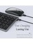 Technopc Ultrapad Quantum Gaming TB19F10M8A4 10.95" Uyumlu Bluetooth Şarjlı Sessiz Klavye Mouse Seti 4