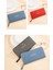 Fermuarlı Clutch Bayan Uzun Cüzdan Basit Cüzdan Kadın Büyük Kapasiteli Cep Telefonu Çantası (Yurt Dışından) 5
