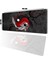 Sonictouch Japon Ying Yang Balığı Gamer Oyuncu Dikişsiz Sıvı Geçirmez Siyah Klavye Mouse Pad 32X70CM 1