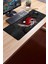 Sonictouch Japon Ying Yang Balığı Gamer Oyuncu Dikişsiz Sıvı Geçirmez Siyah Klavye Mouse Pad 32X70CM 3