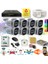 8 Kameralı Set - Yapay Zeka Özellikli Gece Renkli Gösteren 5MP SONY Lensli 4 Ultra Warm Ledli FULLHD Güvenlik Kamerası Seti 604W-9008 1