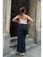 Lacivert Maxi Basic Etek 4