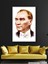 LED Işıklı Atatürk Şık Hediyelik Kanvas Tablo 2
