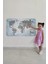 Ülke Adlı Eğitici Dünya Haritası Dünya Atlası Çocuk ve Bebek Odası Duvar STICKER -60X105-3823 4