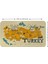 Eğitici ve Öğretici Cocuk Odası Türkiye Haritası Duvar STICKER-60X105-3872 2