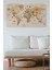 Türkçe Eğitici Ülke ve Başkent Detaylı Atlası Dünya Haritası Duvar STICKER -60X105-3839 1