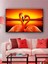 LED Işıklı Flamingo (Harika Bir Hediyelik Tablo) 2