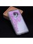 Galaxy S9 Uyumlu Kılıf Özel Tasarım Sıralı Taşlı Sıvılı Simli Silikon Kapak 1