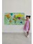 Eğitici Ülke ve Başkent Okyanus Detaylı Atlası Dünya Haritası Duvar STICKER -60X105-3835 4