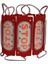 12 Volt 6 Watt Kırmızı Stop Yazılı Animasyonlu Çakar Modül LED (5 Adet) 1