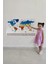 Ülke Bayrak Lı Eğitici Başkent Detaylı Atlası Dünya Haritası Duvar STICKER -60X105-3857 4