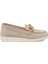 5 Nokta 105403.Z5FX Bej Kadın Loafer 1