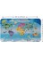 Eğitici Dünya Haritası Dünya Atlası Çocuk ve Bebek Odası Duvar STICKER-60X105-3779 2
