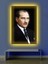 LED Işıklı Atatürk Kanvas Tablo 1