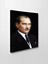 LED Işıklı Atatürk Kanvas Tablo 3