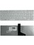 Toshiba ile Uyumlu Satellite C855-1R, C855-1RL, C855-1RM Klavye Çerçeveli Beyaz Tr 1