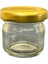 40ML Şeffaf Cam Konserve Kavanozu Gold Kapaklı, 24 Adet, Cam Kavanoz, Konserve Kavanozu, Reçel Kavanozu, Bal Kavanozu, Saklama Kavanozu 1