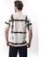 Ekru Bisiklet Yaka Baskılı Basic Erkek T-Shirt E7109 3