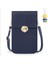 Kadın Kilit Toka Crossbody Çanta Dokunmatik Ekran Cep Telefonu Cüzdan Kız Öğrenci Toka Küçük Para Cüzdanı (Yurt Dışından) 1