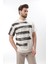 Ekru Baskılı Regular Fit Erkek T-Shirt E7107 1